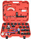 Cooling System Leak Test Set 27 Pieces Automobile Water Tank Pressure Gauge 089109