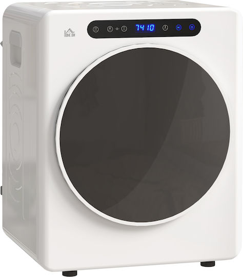 HomCom B61-010V90WT Uscător 3kg cu Pompă de căldură