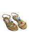 Leather Women's Anatomic Gold Sandals