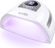 Luxorise Luxorise Nagellack Aushärtungslampe UV/LED 192W Rote