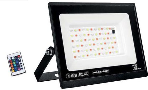 Horoz Electric Στεγανός Προβολέας LED RGB IP65