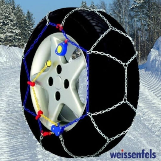 Weissenfels No 8 Anti Skid Chains 9mm Passenger Car 2 Pieces NM31080