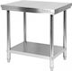 Yato Edelstahl-Arbeitstisch M80xB60xH85cm