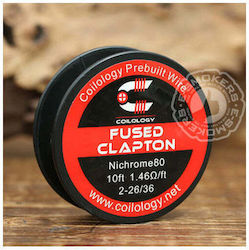 Coilology Bobine de 10 ft Reels Ni80 Fused Clapton