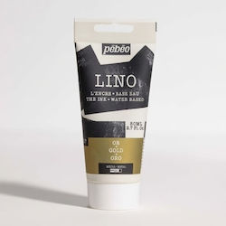 Μελάνι Νερού Χαρακτικής Pebeo Linocut 80ml Gold