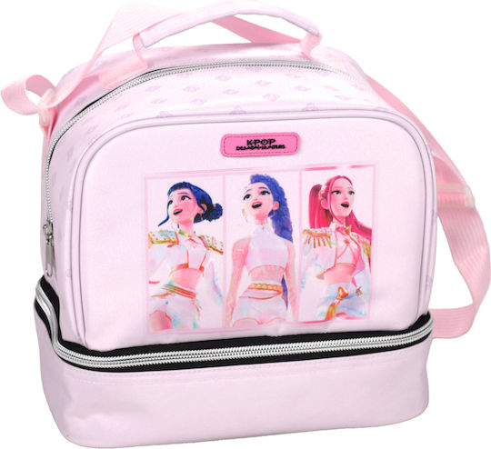 Gim School Insulated Lunch Bag 5 Litre Pink 20cm