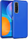 Blue Silicone Back Cover Huawei P Smart 2021