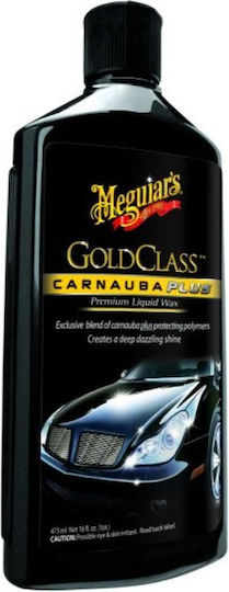 Meguiar's Carnauba Plus Premium Gold Class Liquid Wax for Car Body 473ml
