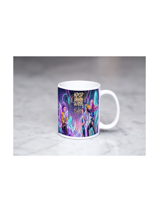 Digital Place K-pop Demon Hunters Ceramic White...