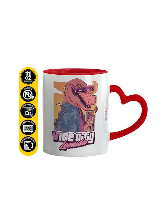 Koupakoupa Vice City Leonida Ceramic Mug Red 330ml