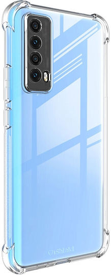 Задна Корица Силикон / Пластмаса Прозрачна Huawei P Smart 2021