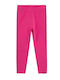 Kids Leggings Long Pink