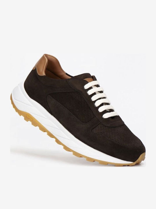 Franceschetti Sneakers Dunkelbraun Hellbraun