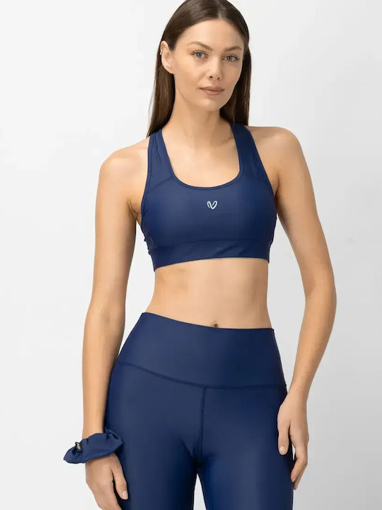 Women's Athletic Sports Bra Blueberry