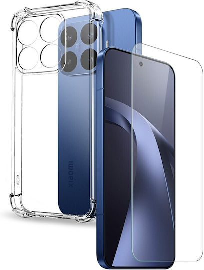 Northjo Protection Set 2 In 1 Buffer Silicone Case Screen Protection Transparent Xiaomi 17t Pro 5g
