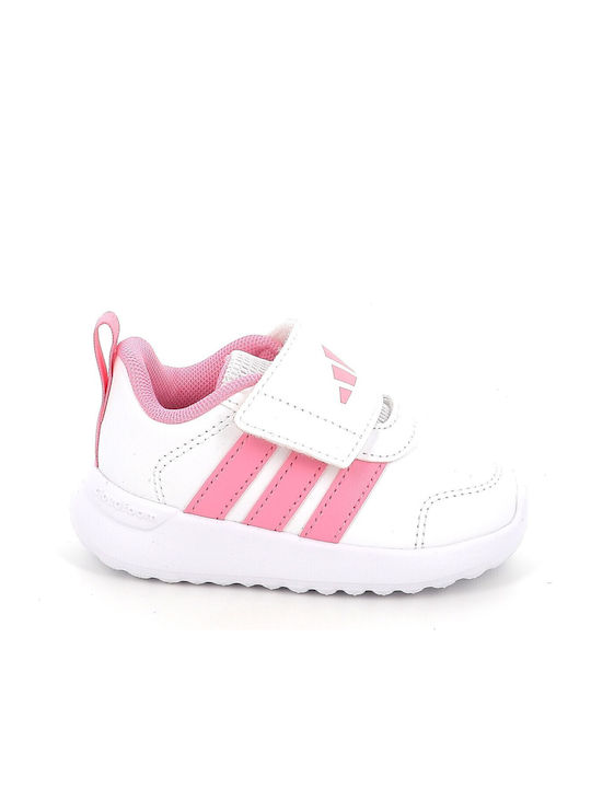 Kinder Sneaker mit Bügel- und Schleifenverschluss Weiß