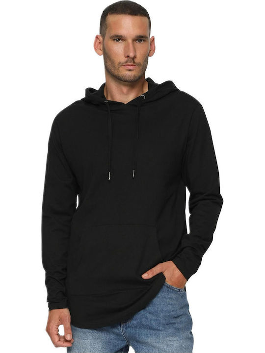 Hoody Φούτερ με Κουκούλα Black