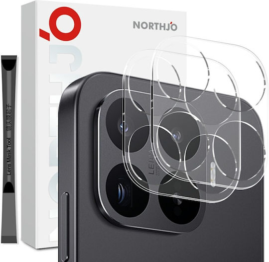 Xiaomi 17t Pro 5g Northjo Τζαμάκι Κάμερα-2 Τεμάχια Transparent