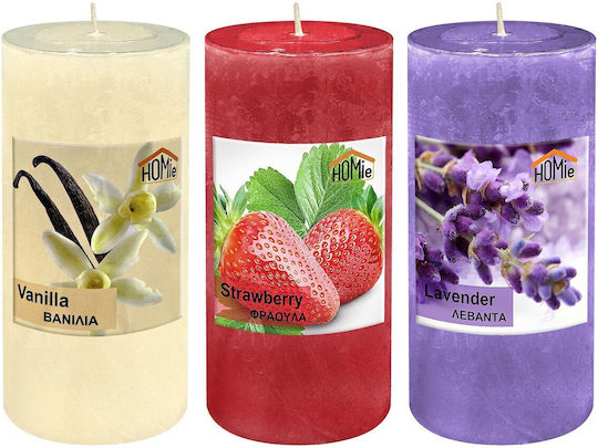 HOMie Aromatic Candle Ecru 7x15cm