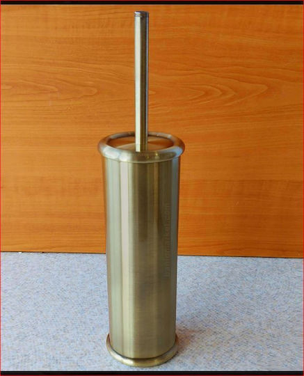 Inox Четка за тоалетна за баня Бронзова