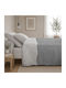 To megalo pazari Single Grey-Ecru Coverlet 160x220cm