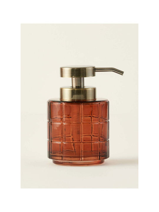 SteweHome Dispenser Κουζίνας Γυάλινο Καφέ 500ml