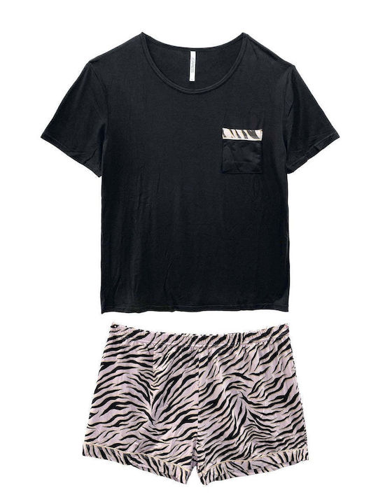 Ansin Summer Women's Pink Pyjama Set
