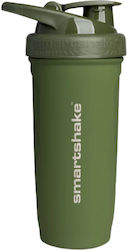 SmartShake Smart Reforce Шейкър за протеини 900ml Неръждаем Сив
