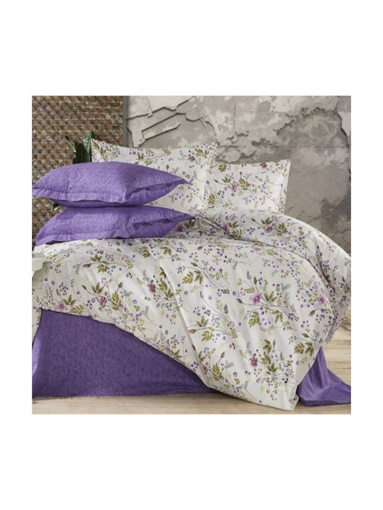 MayHome Set Pillowcases with Envelope Cover Floral 50x70cm