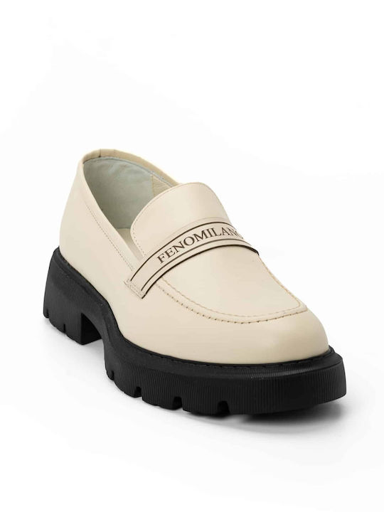 Δερμάτινα Ανδρικά Loafers σε Μαύρο Χρώμα