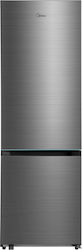 Midea Kühlschrank mit Gefrierfach 330lt Total NoFrost Inox MDRB457FGE46 Midea Kühlschrank mit Gefrierfach 330lt Total NoFrost Inox MDRB457FGE46