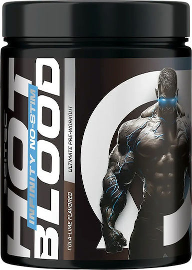 Scitec Nutrition Blood Infinity No-Stim Συμπλήρωμα Pre Workout 350gr Cola Lime
