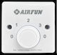 Airfun Comutator 3 Viteze Ventilator Industrial De Tavan Alb Sau Negru