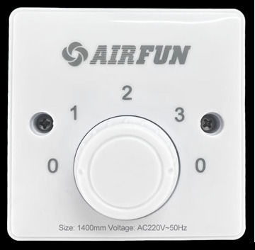 Airfun Comutator 3 Viteze Ventilator Industrial De Tavan Alb Sau Negru