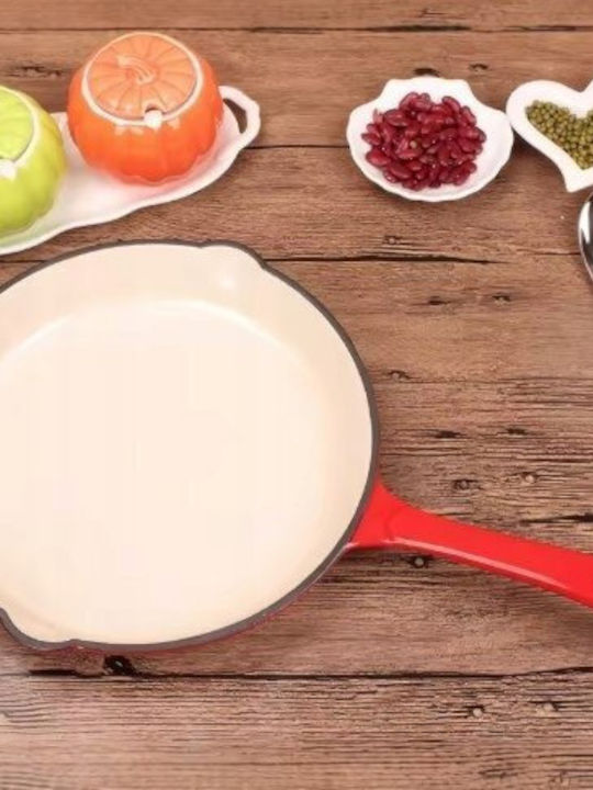 Krisberg Cast Iron Pan with Enamel Coating 20cm