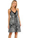 Summer Mini Dress Grey
