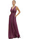 Summer Maxi Dress for Wedding / Christening Purple