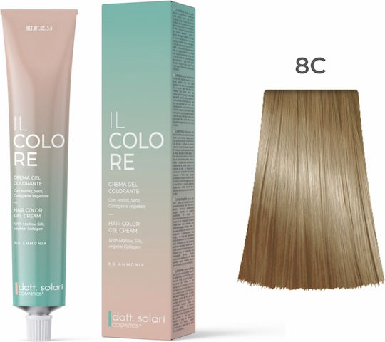Dott. Solari Боя За Коса Без Амоняк 8c 100ml