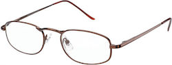 Optix Vision Γυαλιά Πρεσβυωπίας +2.25 σε Καφέ χρώμα 4381GUN2255