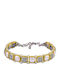 Dimitrios Exclusive Women's Gold Plated Silver Bracelet