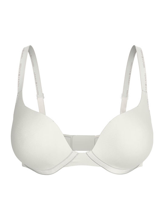 Tommy Hilfiger Sutien alb pentru decolteu adânc...
