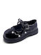 Kinder Pumps & Ballerinas mit Klettverschluss Schwarze