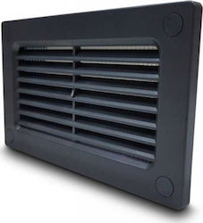 Awenta Wandmontierter Badezimmerventilator 55mm Grau