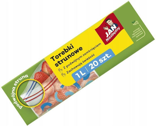 Jan Niezbędny Trash Bags with Drawstring 20pcs