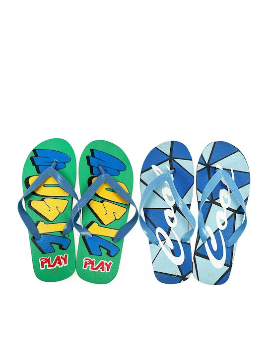 Herren Flip Flops Hellblaue