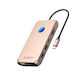 Orico XCR 12in1 RGB USB-C Dockingstation mit HDMI 4K PowerDelivery Ethernet Rose Gold