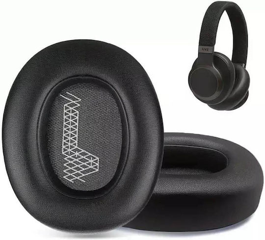 Planetink PL-JBL650-BK Headphone Spare Parts Earpads for E65, E65BT, E65BTNC, Live 650, 650NC, 650BTNC, Live 660, 660NC, 660BTNC, Duet NC