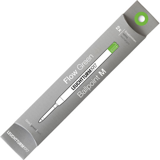 Leuchtturm1917 2 Replacement Inks for Pen Medium Green
