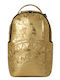 Sprayground Gold Weathered Backpack