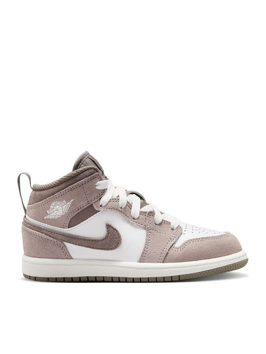 Jordan Air Jordan 1 Mid Kinder Sneaker Hoch Beiges